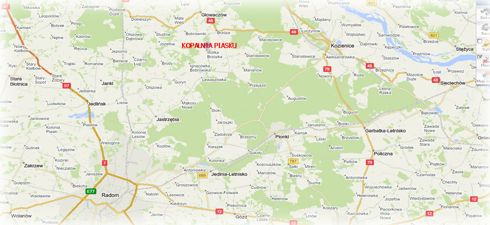 kopalnia piasku Brzózka