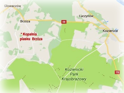 kopalnia Wólka Brzózka - Kozienice